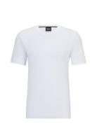 Thompson 02 Tops T-shirts Short-sleeved White BOSS