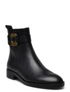 Chany Shoes Boots Ankle Boots Ankle Boots Flat Heel Black See By Chloé