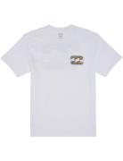 Crayon Wave Ss Sport T-shirts Short-sleeved White Billabong