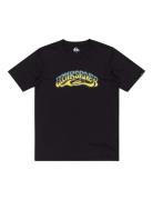Bubble Arch Ss Youth Tops T-shirts Short-sleeved Navy Quiksilver