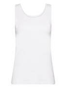 Women's Tank Top Tops T-shirts & Tops Sleeveless White NORVIG