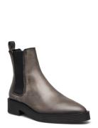 Cph662 Shoes Boots Ankle Boots Ankle Boots Flat Heel Grey Copenhagen S...