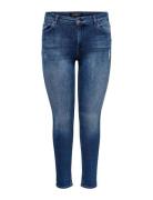 ONLY Carmakoma Carwilly Reg Skinny Jeans Dnm Tai Noos Blå