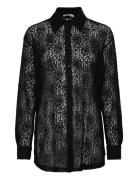Laceybzmary Shirt Tops Shirts Long-sleeved Black Bzr