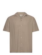 Denim Project Dplinen Blend Shirt Beige