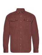 Trailsman Cord Shirt Tops Shirts Casual Brown Superdry