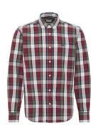 Style Clemens Multi Check Tops Shirts Casual Green MUSTANG