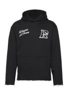 Rrbranson Sweat Tops Sweat-shirts & Hoodies Hoodies Black Redefined Re...