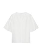 Marc O'Polo Shirts/Blouses Short Sleeve Vit