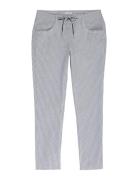 Tom Tailor Tapered Relaxed Bottoms Trousers Straight Leg Blue Tom Tail...