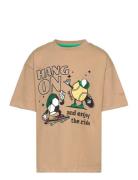 The New Tnkain Os S_S Tee Beige