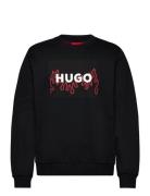 Duragol_U241 Designers Sweat-shirts & Hoodies Sweat-shirts Black HUGO