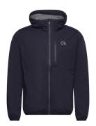 Calvin Klein Golf Ultron Hooded Jacket Marinblå