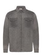 Orbit Shirt Tops Shirts Casual Grey AllSaints
