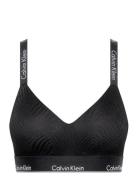 Calvin Klein Lghtly Lined Bralette Svart