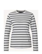 Micaela Long Sleeve Tee Tops T-shirts & Tops Long-sleeved White Lexing...