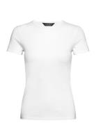 Lauren Ralph Lauren Cotton-Blend T-Shirt Vit