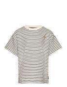 Vincenzo Tops T-shirts Short-sleeved Multi/patterned TUMBLE 'N DRY