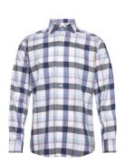 Bs Newton Modern Fit Shirt Tops Shirts Business Blue Bruun & Stengade