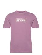 Big Mumma Icon Tee Sport T-shirts Short-sleeved Purple Rip Curl
