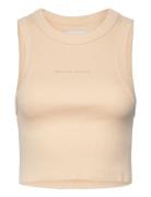 ABRAND A Heather Singlet Latte Beige