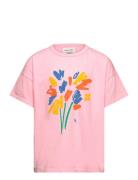 Bobo Choses Fireworks T-Shirt Rosa