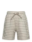 En Fant Shorts Stripes Beige