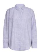 Mai Shirt Tops Shirts Long-sleeved Blue Once Untold