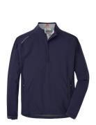 Peter Millar Shield Half-Zip Rain Shell Marinblå