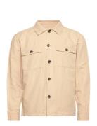 GANT Twill Overshirt Beige