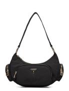 Eco Gemma Shoulder Bag Bags Top Handle Bags Black GUESS