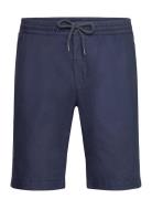 Lindbergh Oxford Drawstring Shorts Marinblå