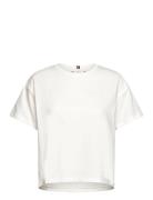 Mrdn Rlx Bright Hilfiger C-Nk Ss Tops T-shirts & Tops Short-sleeved Wh...