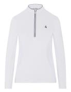 Ls 1/4 Zip Layering Sport Sweat-shirts & Hoodies Fleeces & Midlayers W...