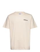 Graphic Tee Sport T-shirts Short-sleeved Beige Adidas Originals