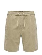 Onslinus Loose Cord 3056 Short Bottoms Shorts Casual Beige ONLY & SONS