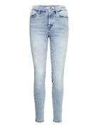 Lindex Trousers Denim Clara Lt Blue Blå