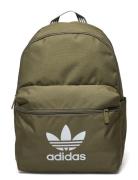 Adicolor Backpk Sport Backpacks Khaki Green Adidas Originals