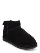 Biasnow Ancle Boot Suede Shoes Wintershoes Black Bianco
