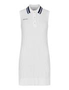 Riviera Knit Dress Sport Short Dress White Röhnisch