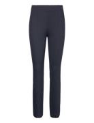 Elevated Slim Knitted Pant Bottoms Trousers Slim Fit Trousers Navy Tom...