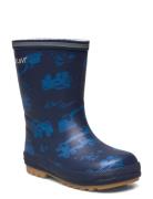 Thermal Wellies Aop W. Lining Shoes Rubberboots High Rubberboots Blue ...