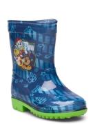 Pawpatrol Rainboots Shoes Rubberboots High Rubberboots Blue Paw Patrol