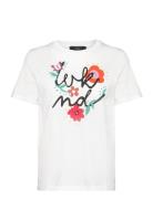 Nervi Designers T-shirts & Tops Short-sleeved White Weekend Max Mara