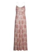 By Ti Mo Sequins Strap Dress Rosa