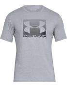 Ua Boxed Sportstyle Ss Sport T-shirts Short-sleeved Grey Under Armour