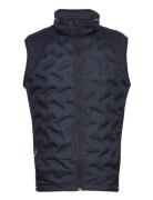 Abacus Mens Grove Hybrid Vest Marinblå