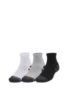 Ua Performance Tech 3Pk Qtr Sport Socks Regular Socks Grey Under Armou...