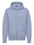 Polo Ralph Lauren Loopback Fleece Full-Zip Hoodie Blå