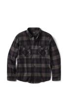 Brixton Bowery Flannel Grå